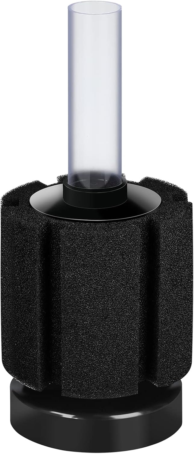 Aquarium Bio Sponge Filter Breeding Fry Betta Shrimp Nano Fish Tank (Small up to 10Gal) Hover Image