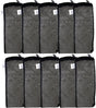 10pcs Aquarium Filter Media Bags, Fish Tank Fine Mesh Bags, 3”x4”/3”x8”/5.5”x8” with Plastic Zipper for Activated Carbon (3” x 8”)