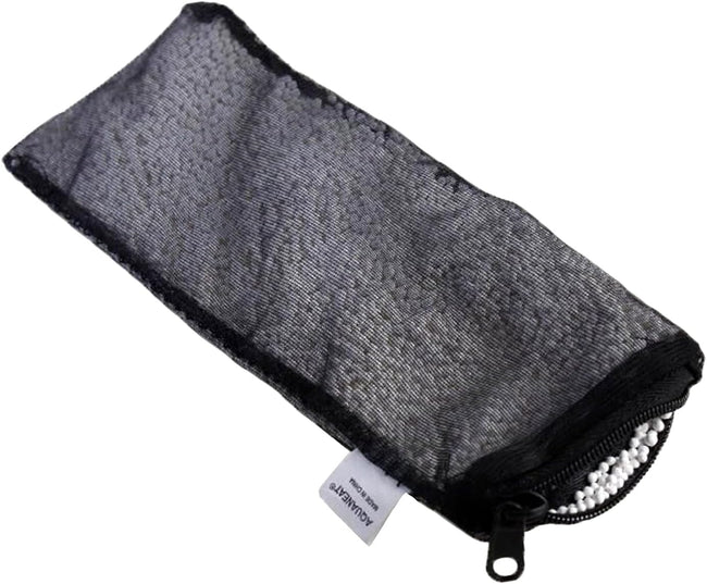 10pcs Aquarium Filter Media Bags, Fish Tank Fine Mesh Bags, 3”x4”/3”x8”/5.5”x8” with Plastic Zipper for Activated Carbon (3” x 8”) Main Image