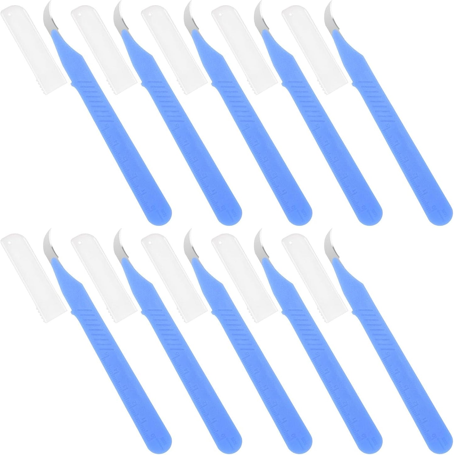 10 Pcs Seam Ripper for Sewing,Stitch Remover Razor with Protective Case and Anti-Slip Handle Light Thread Ripper Tool for Sewing Crafting Embroidery Sewing Accessory&Supply