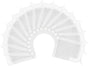 Aquarium Filter Media Bags 15pcs Fish Tank Extra Fine 100 Micron Mesh Bags with Plastic Zipper for Activated Carbon (3" x 4")