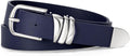 Women's Belt for Jeans Dress Leather Belt for Women Fashion Waist Ladies Belt with Silver Buckle