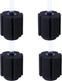 Aquarium Sponge Filter Breeding Fry Betta Shrimp Nano Fish Tank 4pcs (Large up to 60Gal)