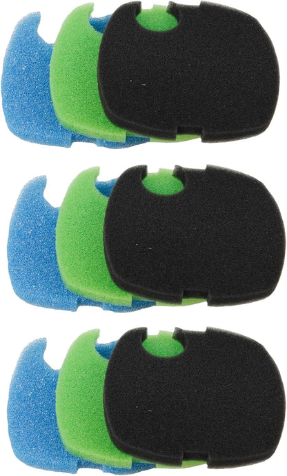 9 pcs Replacement Aquarium Canister Filter Pads Compatible with SUNSUN HW-304B/404B/704B/3000 CF500 Filter Pads Bio Sponges