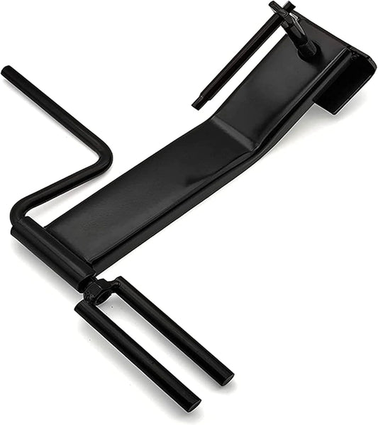 Cargo Tie-Downs Strap Winder, Black Powder Coated Steel, Roll-up Flatbed Trailer Winch Straps up to 4" Wide, ed in Trailers, Trucks, Warehoes, Docks, Vans