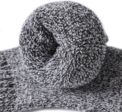 Merino Wool Socks for Women 3 Pairs - Thick Cozy Crew Thermal Boot Socks for Hiking,Cabin Work,Gift,Everyday