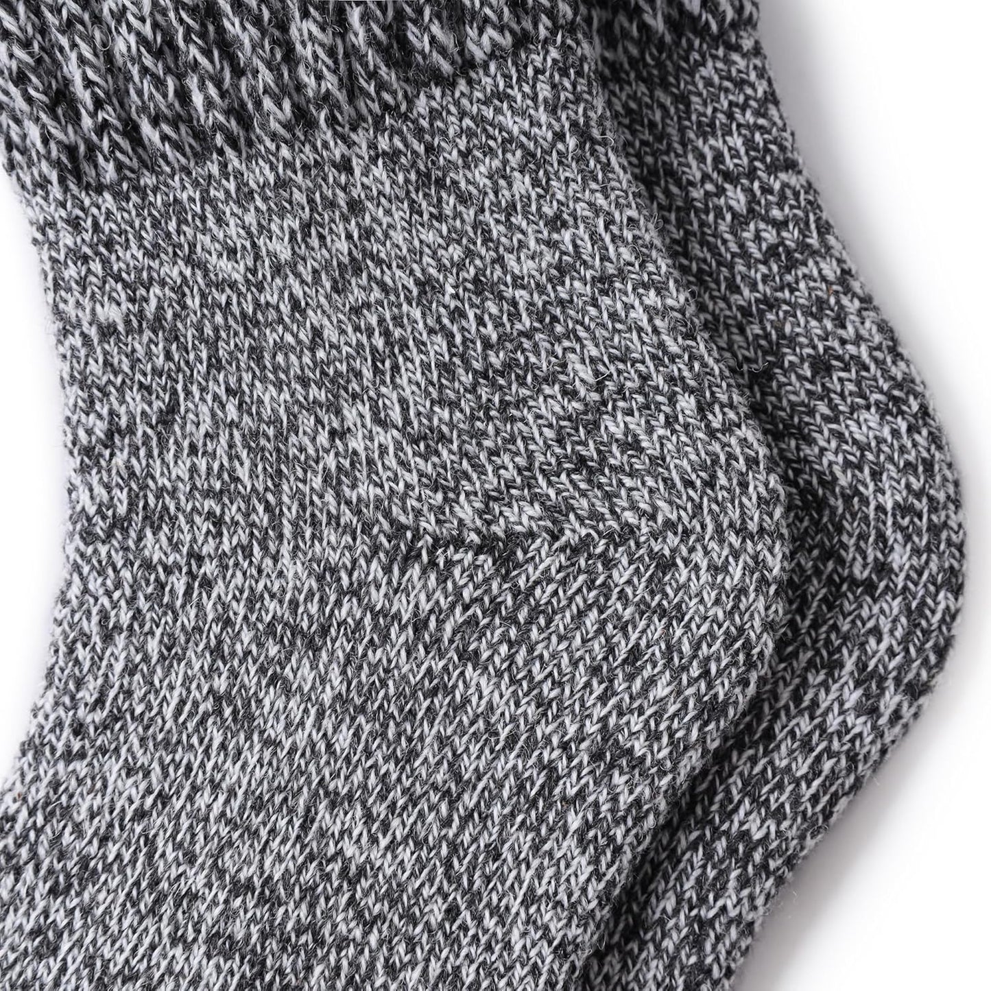 Merino Wool Socks for Women 3 Pairs - Thick Cozy Crew Thermal Boot Socks for Hiking,Cabin Work,Gift,Everyday