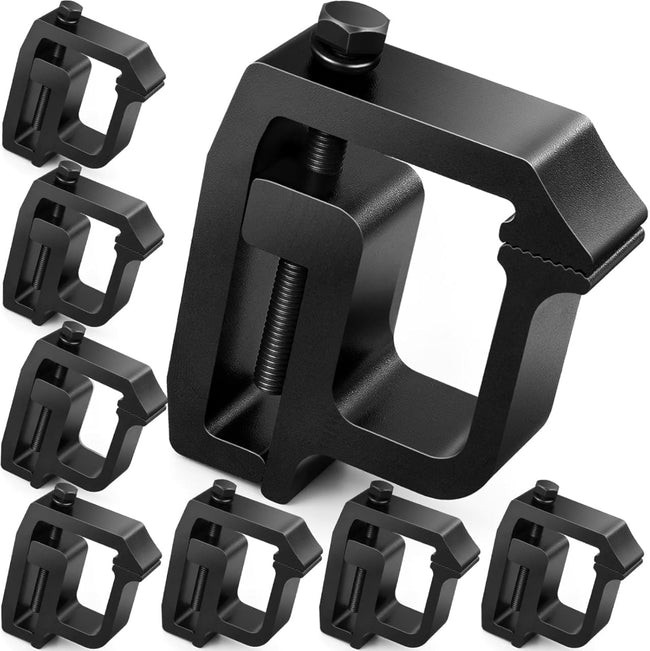 Upgraded ð ððð Camper Shell Clamps - Heavy Duty Truck Topper Clamps - More Secure Truck Cap Clamps for Dodge Dakota Ram 1500 2500 3500, F150 F250, Titan, Tundra. Hover Image