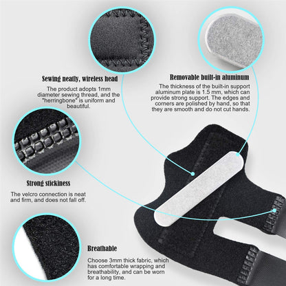 4 Pcs Trigger Finger Splints/Brace for Knuckle Immobilization,Broken Protector and Straightening Arthritis Relief,Pain Relief,Fits Index,Middle, Ring Fingers