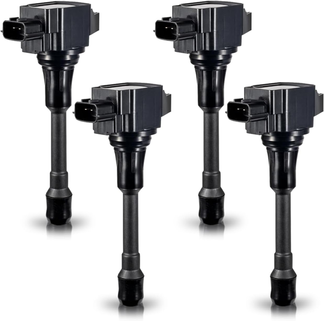 Set of 4 Ignition Coil Pack 2007 2008 2009 2010 2011 2012 Compatible with Nissan Altima Versa Sentra Cube Rogue Frontier 2013 2014 2015 Infiniti M56 FX50 QX60 QX70 2.5L 2.0L 1.8L Replace# UF549.