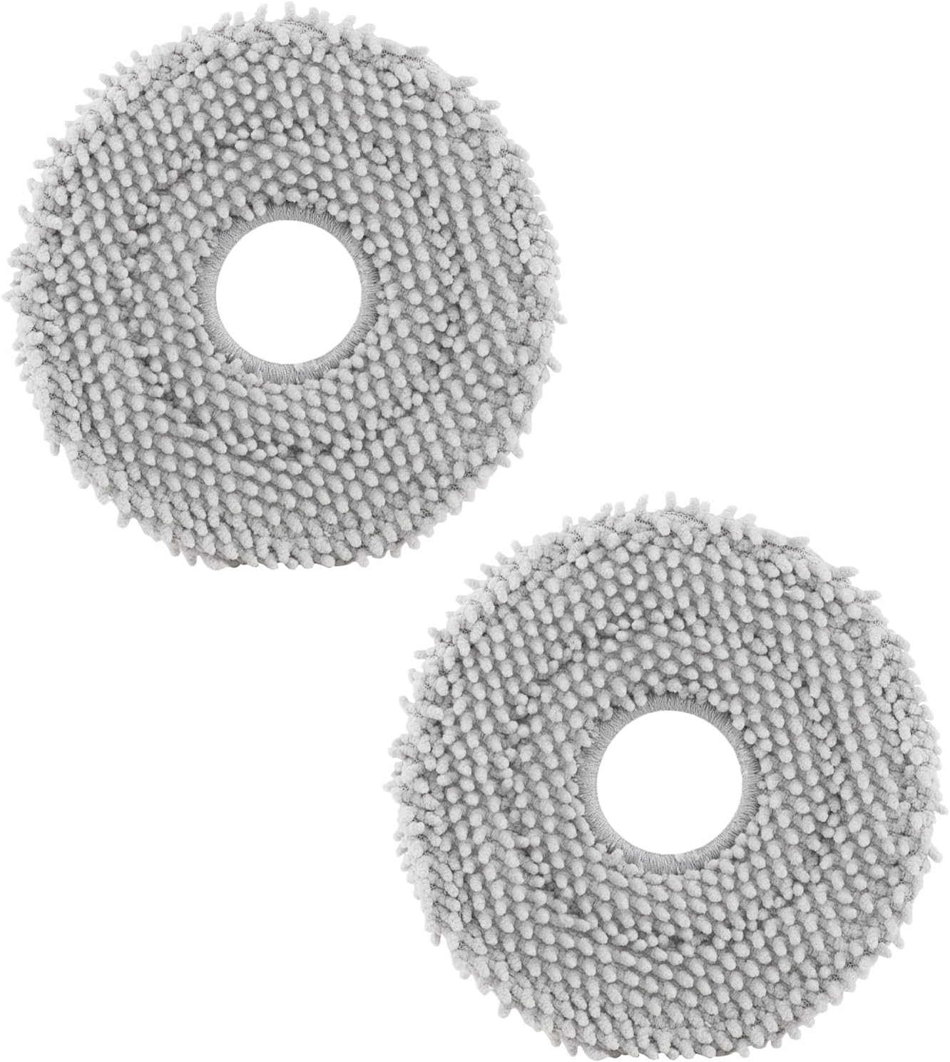 4 Pack Microfiber Mop Cloths for Q Revo, Qrevo MaxV, Qrevo S, Qrevo Pro, Qrevo Slim Qrevo S5V Robot Vacuum Cleaner, Mop Pad Replacement Accessories