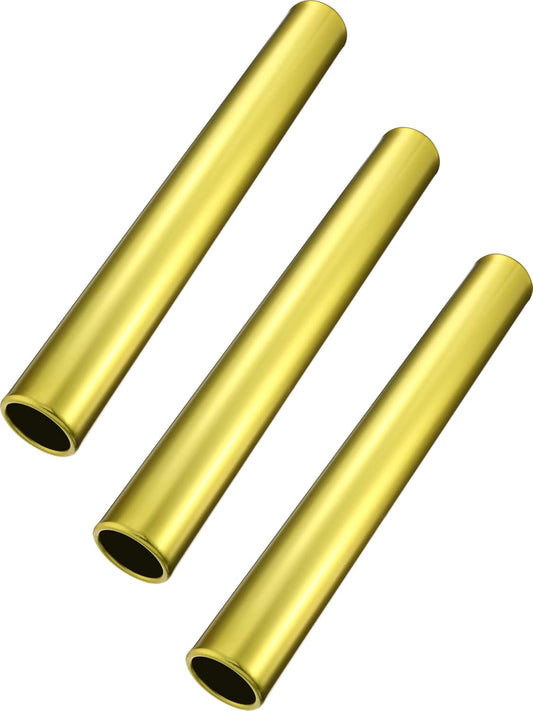 3 Pcs Aluminum Track Field Relay Baton Race Batons Equipments Running Track Relay Batons Suitable for Sports Outdoor Practice Athlete Students Office Field Race Tools.