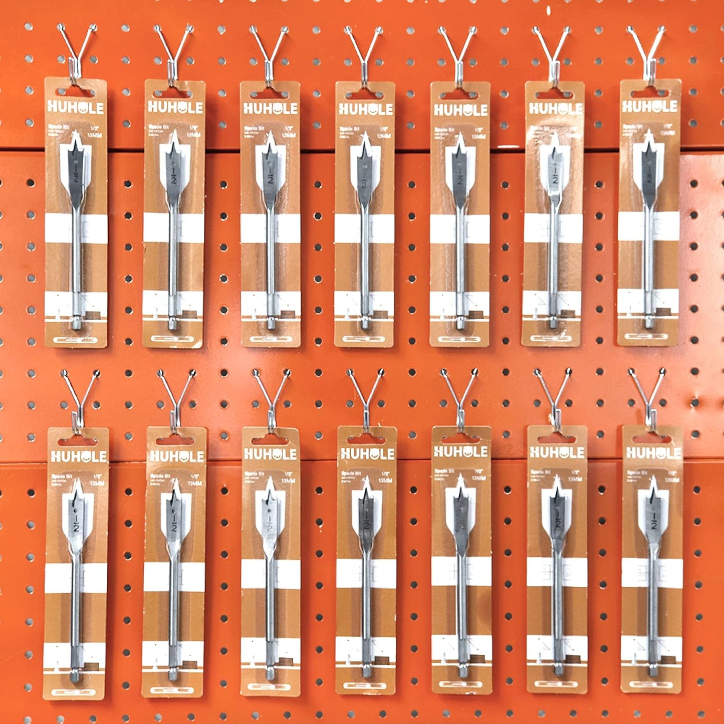 80 Pack Pegboard Hooks J-Hook – 1 Inch Silver J Hooks for Pegboard – Heavy Duty Peg Board Hooks for Hanging Jewelry, Keys, Retail Items & Small Tools – Fits 1/8” & 3/16” Pegboards