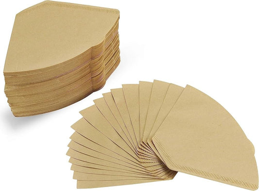 #4 Cone Coffee Filters (Natural Unbleached, 100).