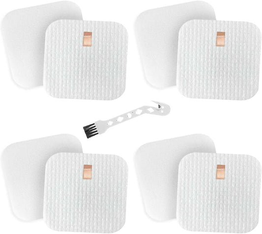 LA401 LA300 LA502 Vacuum Filter Replacement for Shark LA500, LA301, LA455, LA555, LA322 Rotator Lift Away ADV DuoClean PowerFins Upright Vacuum - Foam & Felt Filter Set for Pet Hair, Dirt, Dust.