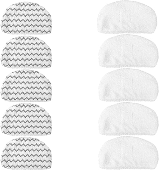 10PK  Replacement Pads Compatible with Bissell Powerfresh Steam Mop 1940 1440 1806 1544 2075 2685 Series 19401 19404 19409 1940A 1940F 1940N 1940T 1940Q 1940W B0006 15441 15443 2181 2814.