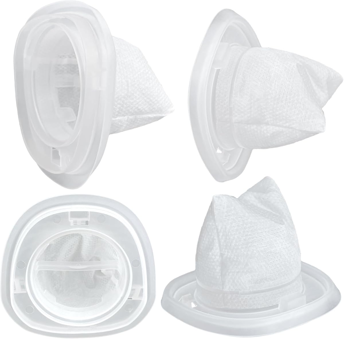 HNVCF10 Filter Replacement for Black and Decker Dustbuster Hand Vacuum HNVC115, HNVC215, HNVC220 Series, 4 Pack