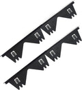 Stainless Steel Stove Gap Covers - 304 Stove Gap Filler, Easy retractable Length 13.8" to 27.5", Width 0.79", Heat Resistant Guard Between Stove Top & Counter, 2 Pck