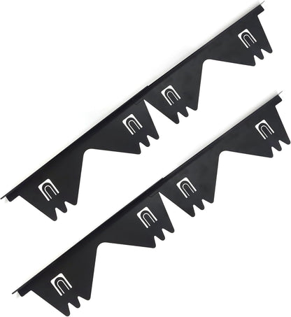 Stainless Steel Stove Gap Covers - 304 Stove Gap Filler, Easy retractable Length 13.8" to 27.5", Width 0.79", Heat Resistant Guard Between Stove Top & Counter, 2 Pck