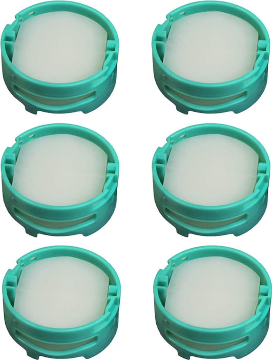 [6 Pack] Replacement for Shark Odor Neutralizer Cartridge AZ3002 LA702 ZU102 Accessories Replacement for Shark Vacuum Cleaner Odor Neutralizer And air Purifier HP302. -1541fc3000,Teal.