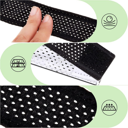 16 Pairs Jersey Sleeve Bands Ties Soccer Softball Holder with Hook and Loop Fasteners for Shirts Scrunchies T Baseball Sports Activities Men