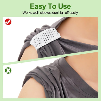 16 Pairs Jersey Sleeve Bands Ties Soccer Softball Holder with Hook and Loop Fasteners for Shirts Scrunchies T Baseball Sports Activities Men