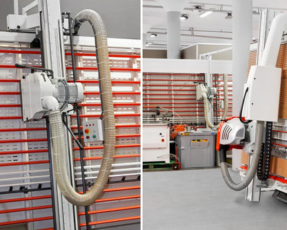 6 Inch, 10 ft Heavy PVC Dust Collection Hose, Flexible Clear Fume Hose with Stainless Steel Wire Coil and Clamp, Puncture Resistant Vacuum Fittings Collector Accessories
