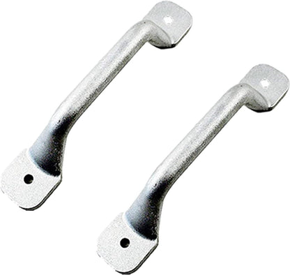 2PCS Boat Cleat Grab Rail Handles Aluminum Fishing Rowboat Duck Jon Row Transom