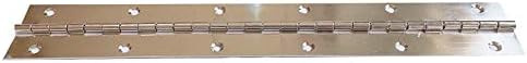 Marine Grade Stainless Steel 14 X 2 INCH Boat Piano Hinge Continuous with Hole, Polished Finish Home Furniture Hardware Door