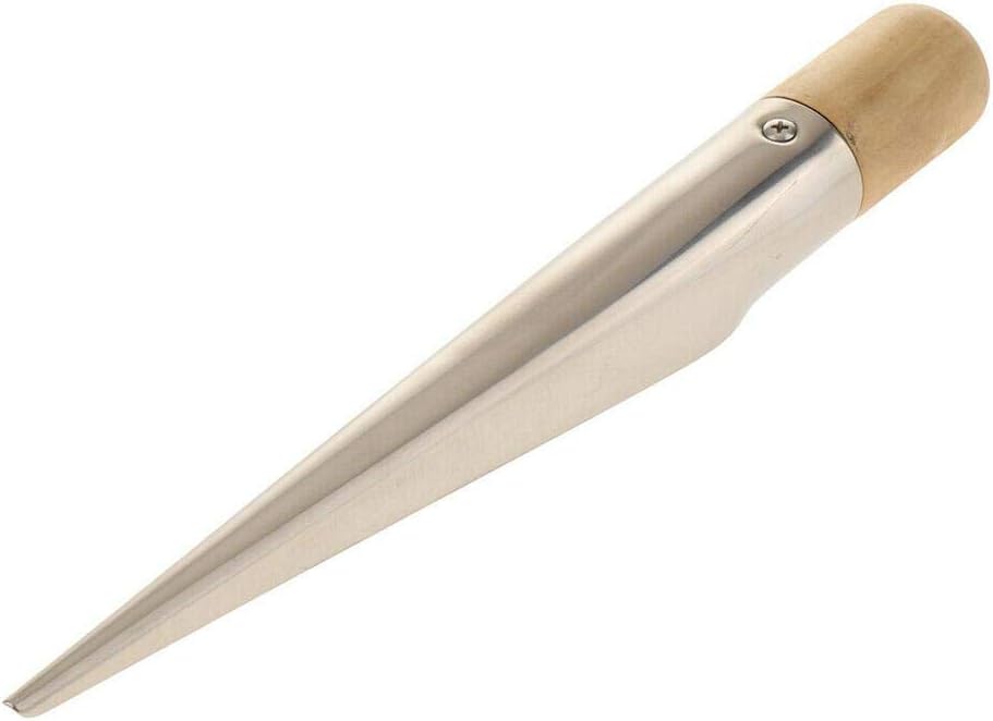 Rope Splicing Spike FID Stainless Steel with Wood Handle  Small (170mm)