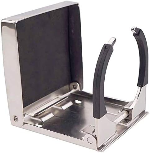 316 Stainless Steel Adjustable Fold Down Cup Drink Holder Marine Boat Caravan Car for Mug up to Dia 3.15"