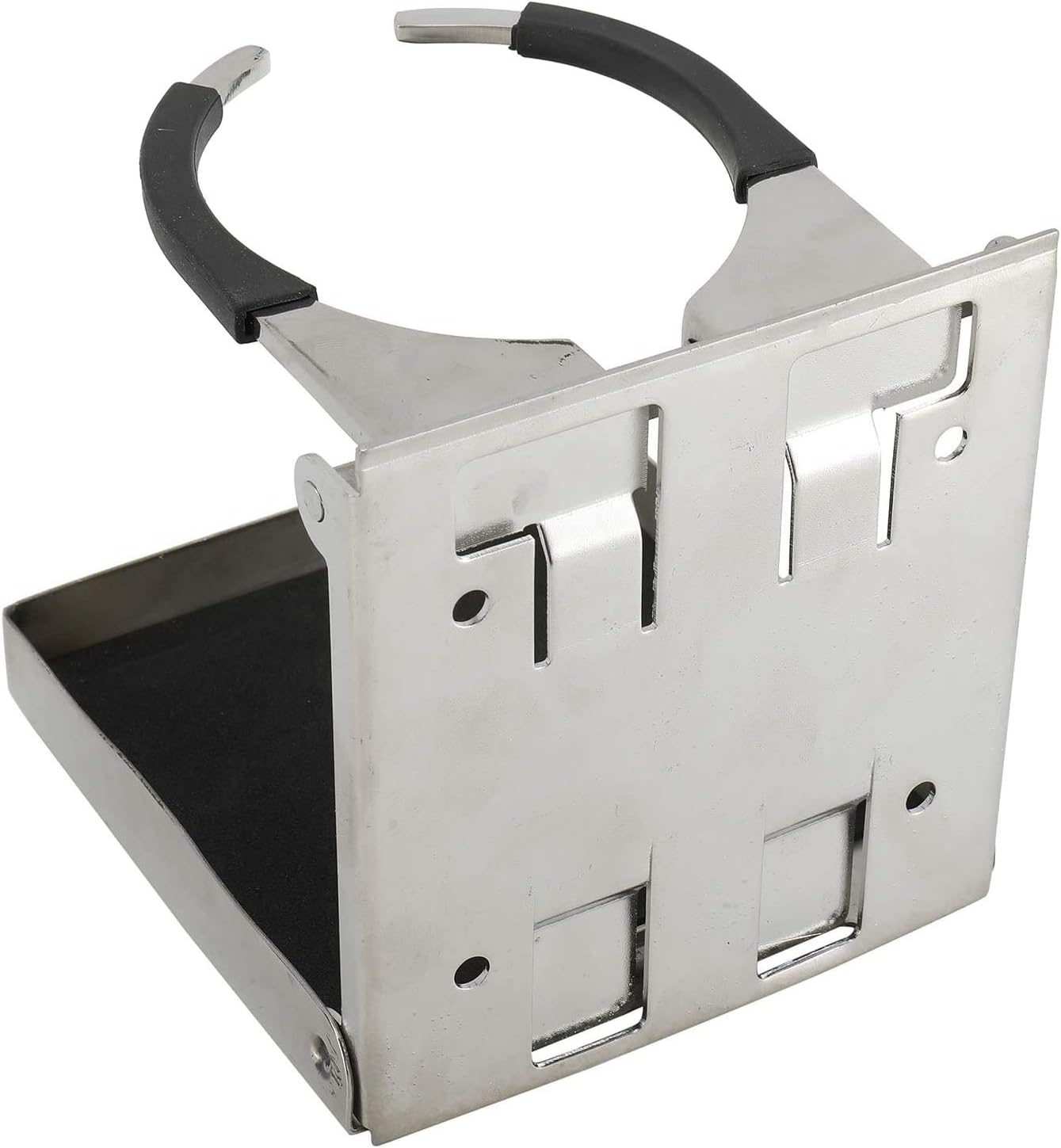 316 Stainless Steel Adjustable Fold Down Cup Drink Holder Marine Boat Caravan Car for Mug up to Dia 3.15"