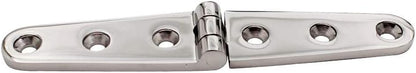 6" Long Tongue Hinge Marine Grade Stainless Steel Heavy Mirror Polished Door Cabinet Cupboard Thickened for Boat Yacht Hardware