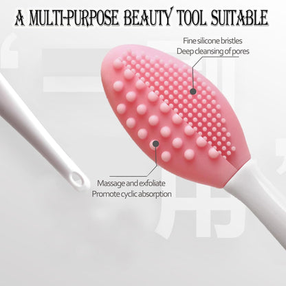 6PCS Lip Scrub Brush Tool,Double-Sided Silicone Exfoliating Lips Brushes,Gentle Exfoliator Scrubber for Smooth,Soft,Bright,Fuller Healthy
