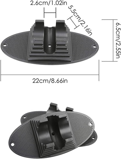 Universal kickstand, 2 pieces, for wheels from 90 mm to 120 mm, stunt kickstand, extra stable stand, professional scooter kickstand, freestyle kickstand, stunt kickstand