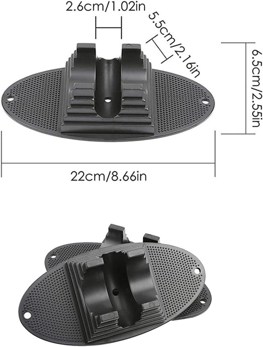 Universal kickstand, 2 pieces, for wheels from 90 mm to 120 mm, stunt kickstand, extra stable stand, professional scooter kickstand, freestyle kickstand, stunt kickstand
