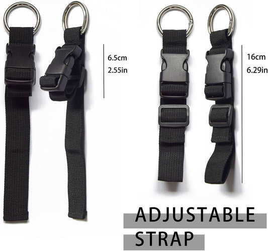 2-piece travel luggage set including suitcase, coat hanger, luggage straps, non-slip, portable backpack, luggage set