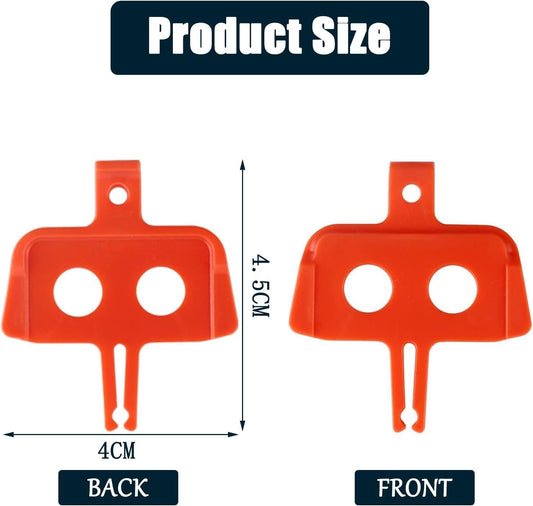 10Pcs Bike Disc Brake Spacers, Hydraulic Pad Spreader Insert Repair Tool for Road Bike & Mountain Bike, Component.