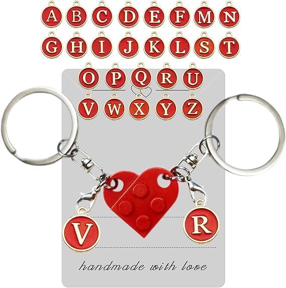 Keychain for ladies and gents, keychain, bracelet, car keychain with tassel, Christmas gifts for women, wrist, keychain Red