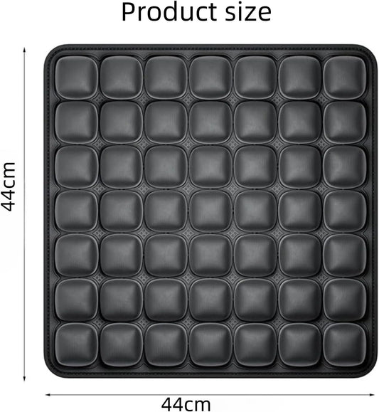 3D Air Cell Travel Cushion - Inflatable Seat Cushion for Airplane, Car, Office Chair, and Wheelchair