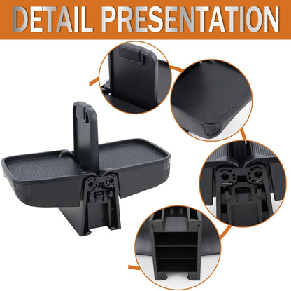 Cup Holder Insert Fits for 2016 2017 2018 Honda HRV HR-V, Replaces 77230-T7W-A02ZA