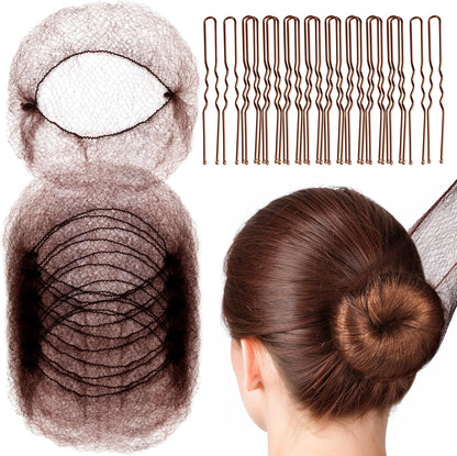 Mosquito Head Net Mesh, Face Neck Fly Netting Hood from Bugs Gnats Noseeums Screen Net for Any Outdoor Lover- with Carry Bags Fits Most Sizes of Hats Caps (2pcs, Grey, Updated Big Net)