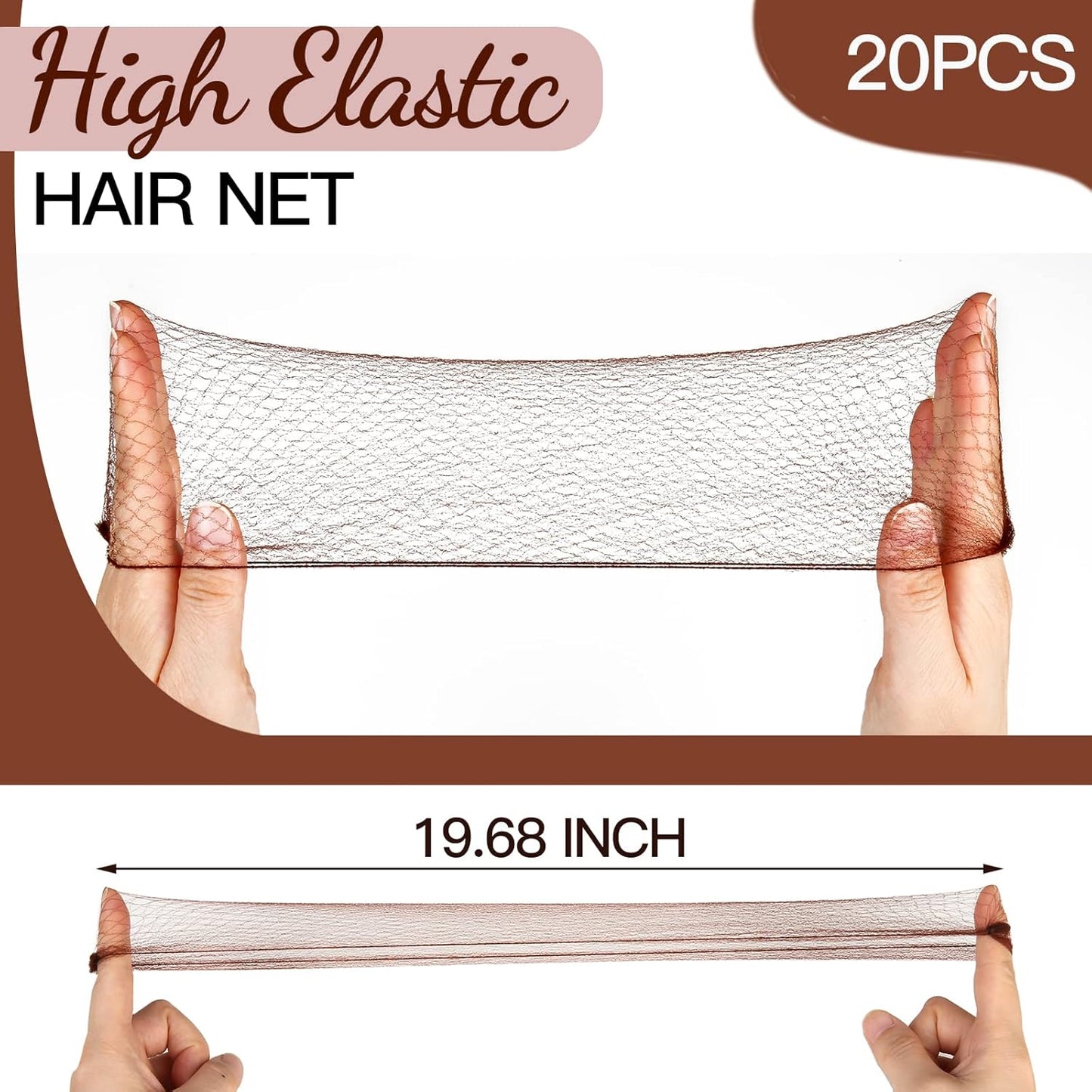Mosquito Head Net Mesh, Face Neck Fly Netting Hood from Bugs Gnats Noseeums Screen Net for Any Outdoor Lover- with Carry Bags Fits Most Sizes of Hats Caps (2pcs, Grey, Updated Big Net)