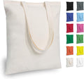 12-Pack Economical Cotton Tote Bag, Lightweight Medium Reusable Grocery Shopping Cloth Bag, Suitable for DIY, Advertising, Promotion, Gift, Giveaway, Activity