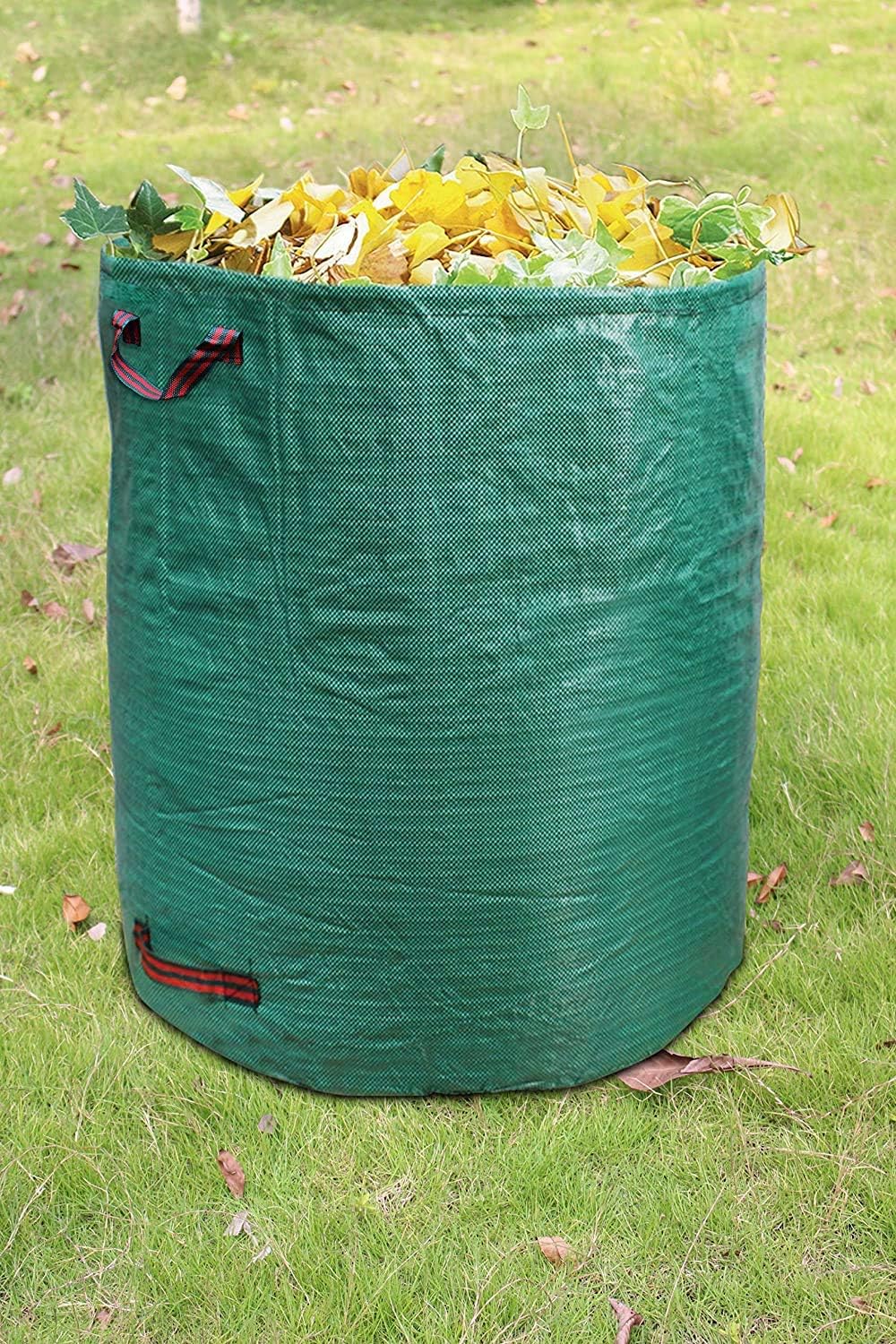 Reusable Gardening Lawn Leaf Bag, 272L, Green, 1 Count