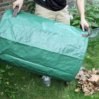 Reusable Gardening Lawn Leaf Bag, 272L, Green, 1 Count