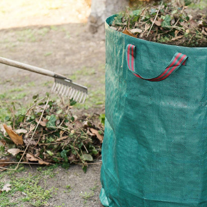 Reusable Gardening Lawn Leaf Bag, 272L, Green, 1 Count