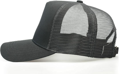Oversize XXL Mesh Trucker Hat Big Head Hats for Men High Crown Baseball Cap Breathable Dad Hat Adjustable 23.6"-25.6"