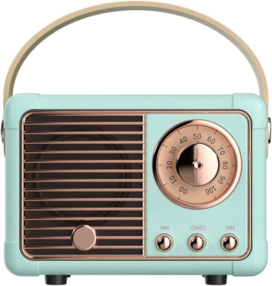 HM11 Vintage Speaker with, 5.0, USB Charging, 3W Output, 2-4 Hours Playback