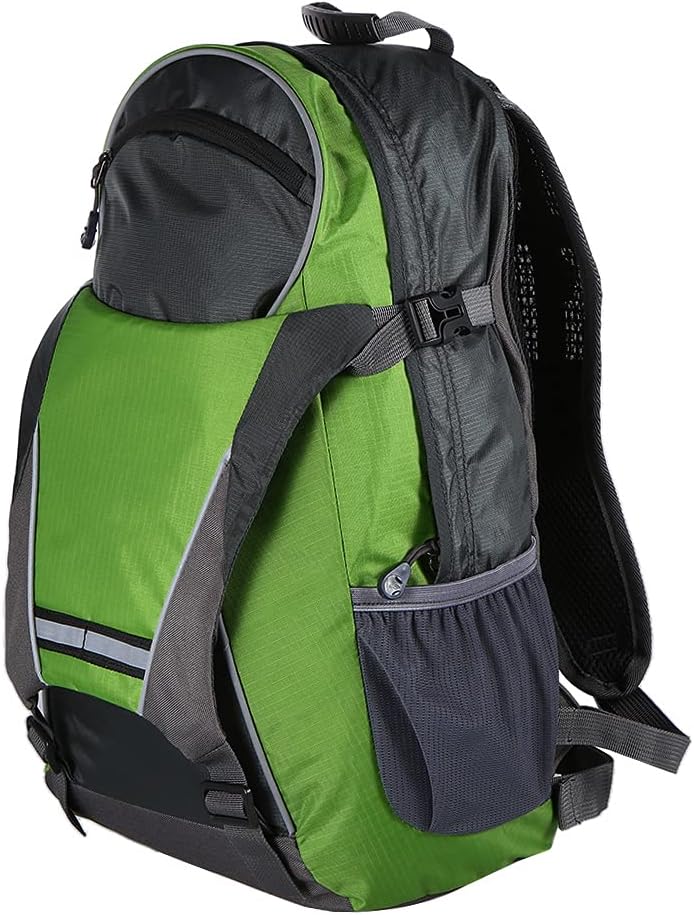Cycling Bicycle Backpack with LED Turn Reflective Bag Pack for Outdoor Safety Night Riding Running Camping Hiking Mountaineering Walking Jogging
